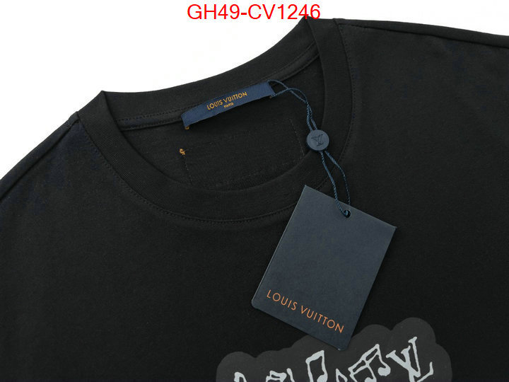 Clothing-LV,2023 luxury replicas , ID: CV1246,$: 49USD