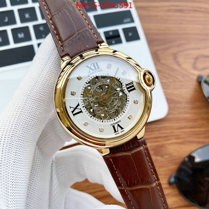 Watch(4A)-Cartier,fake high quality , ID: WA3591,$: 175USD