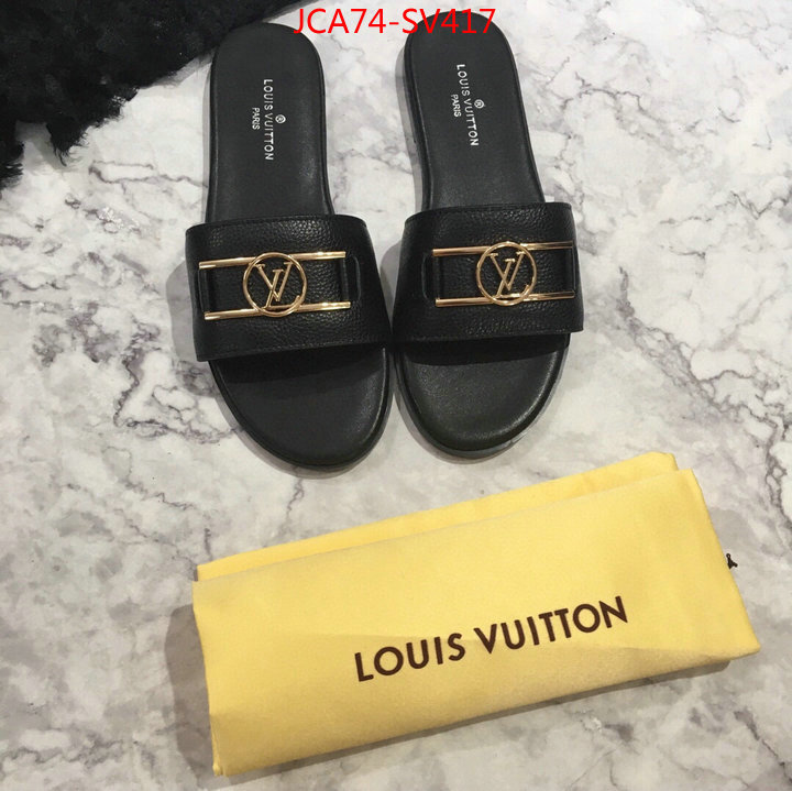 Women Shoes-LV,what 1:1 replica , ID: SV417,$:74USD