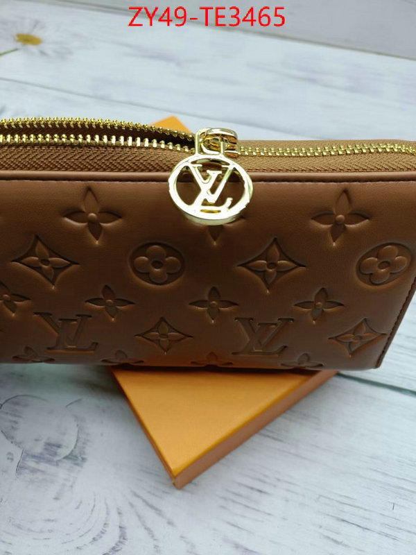 LV Bags(4A)-Wallet,buy high quality cheap hot replica ,ID: TE3465,$: 49USD