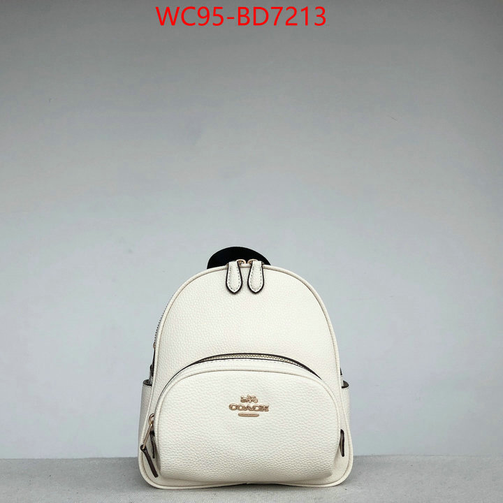 Coach Bags(4A)-Backpack-,top designer replica ,ID: BD7213,$: 95USD