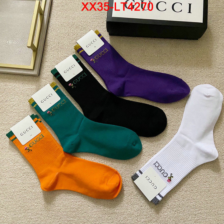 Sock-Gucci,aaaaa replica designer , ID: LT4270,$:35USD