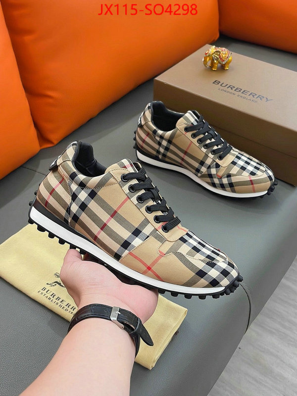 Men Shoes-Burberry,fashion designer , ID: SO4298,$: 115USD