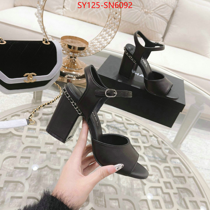 Women Shoes-Chanel,aaaaa class replica , ID: SN6092,$: 125USD