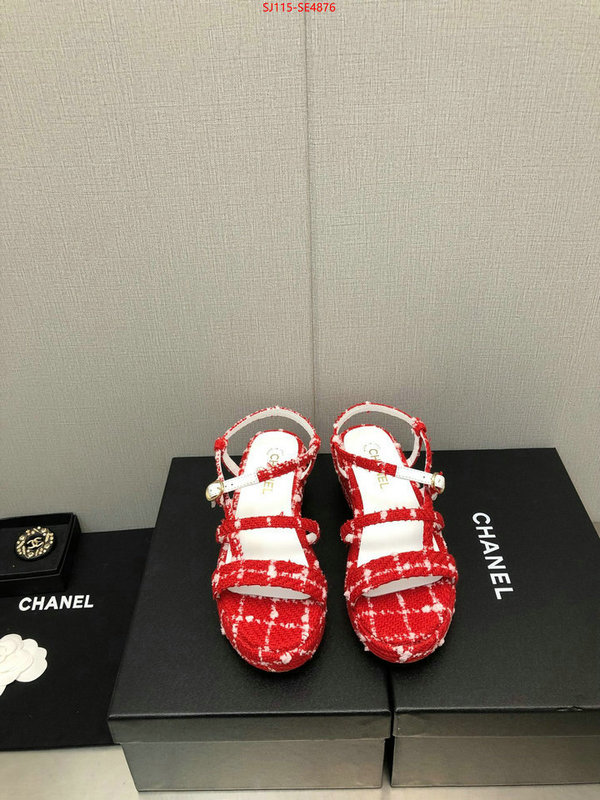Women Shoes-Chanel,high quality , ID: SE4876,$: 115USD