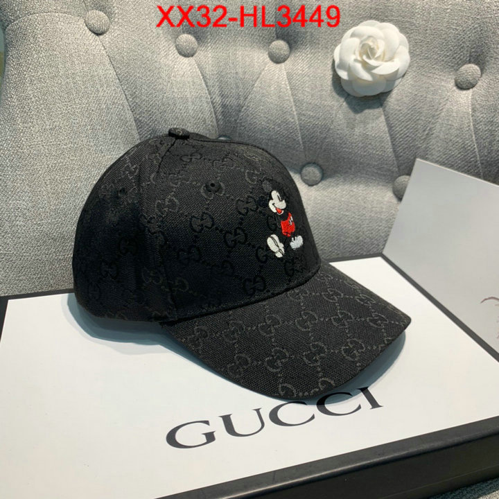 Cap (Hat)-Gucci,where to buy fakes , ID: HL3449,$: 32USD