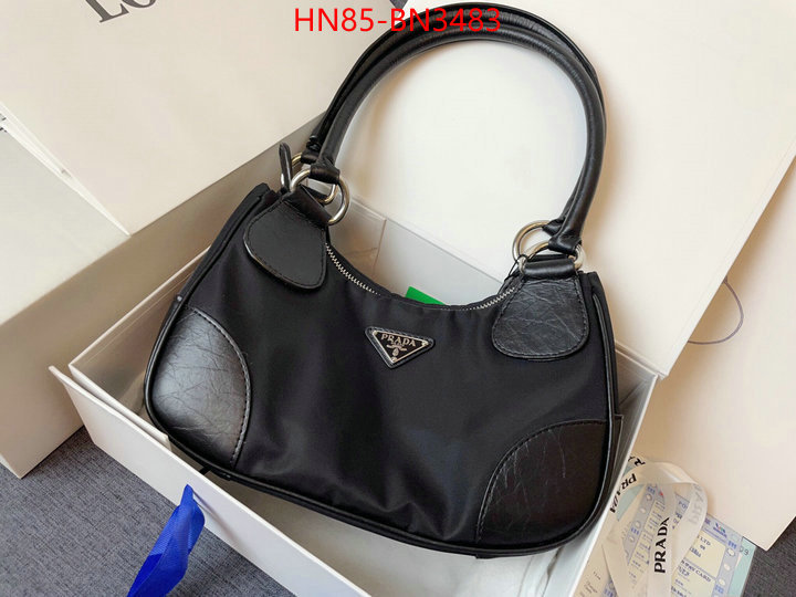 Prada Bags(4A)-Re-Edition 2000,wholesale imitation designer replicas ,ID: BN3483,$: 85USD
