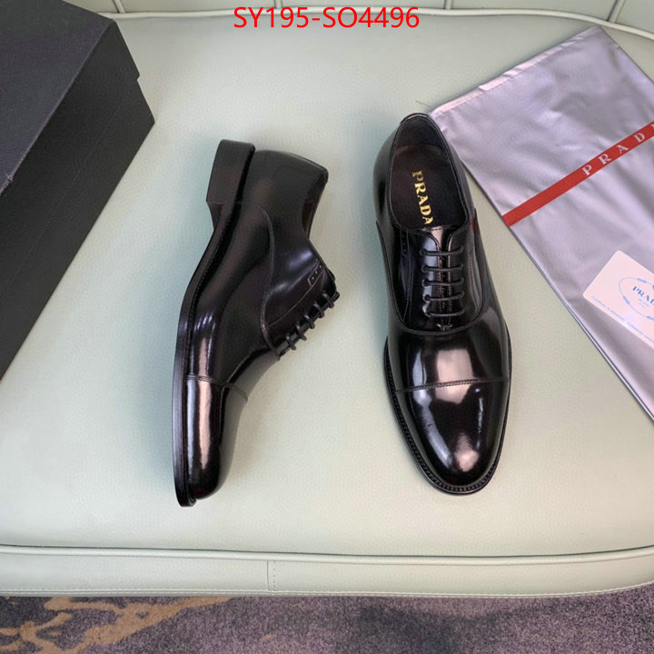 Men Shoes-Prada,we provide top cheap aaaaa , ID: SO4496,$: 195USD