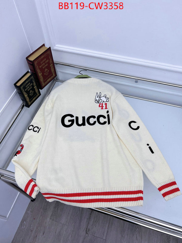 Clothing-Gucci,best replica 1:1 , ID: CW3358,$: 119USD