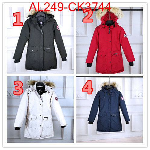 Down jacket Women-Canada Goose,high quality replica , ID: CK3744,$:249USD