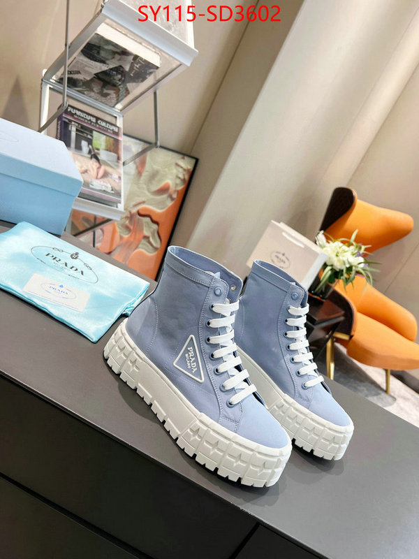 Women Shoes-Prada,best quality fake , ID: SD3602,$: 115USD