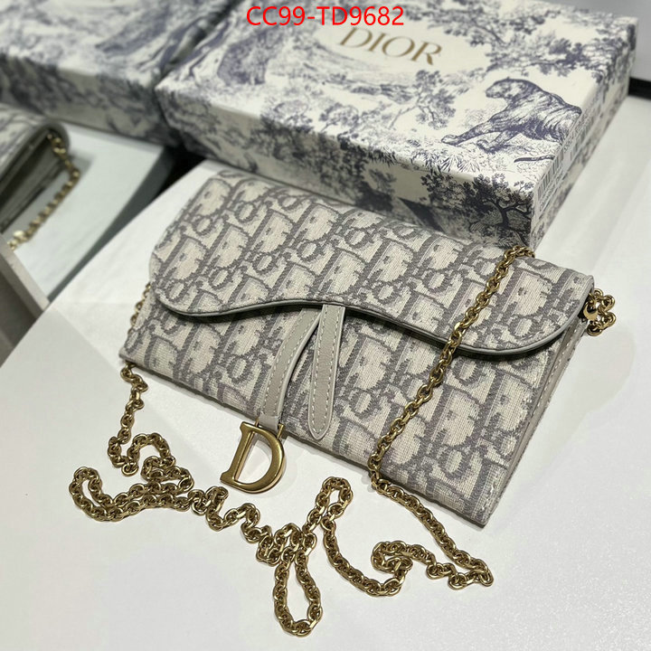 Dior Bags(TOP)-Wallet-,ID: TD9682,$: 99USD