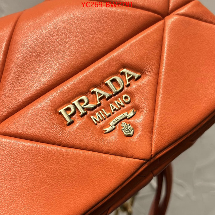 Prada Bags(TOP)-Diagonal-,ID: BW2781,$: 269USD