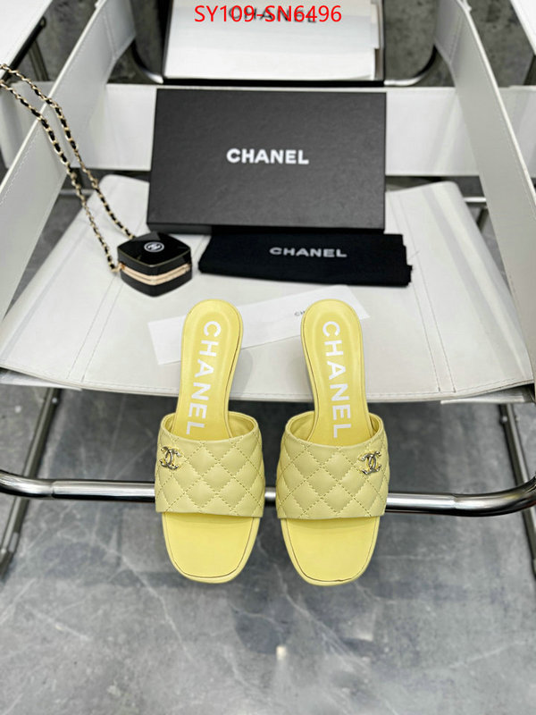 Women Shoes-Chanel,top designer replica , ID: SN6496,$: 109USD