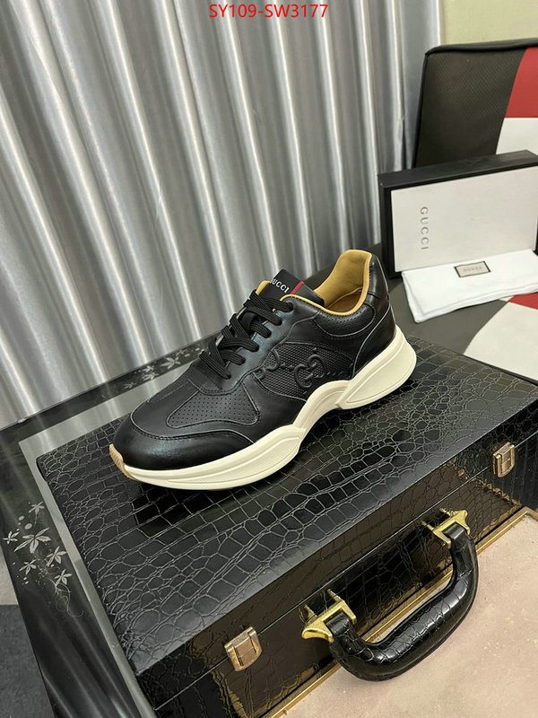 Men Shoes-Gucci,buy high quality cheap hot replica , ID: SW3177,$: 109USD