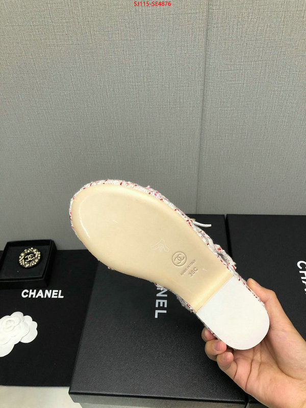 Women Shoes-Chanel,high quality , ID: SE4876,$: 115USD