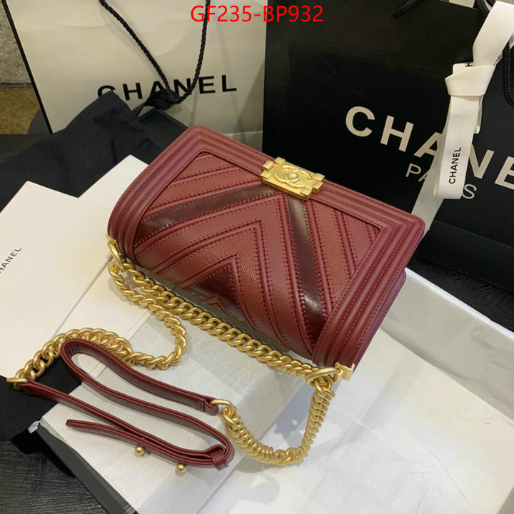 Chanel Bags(TOP)-Diagonal-,ID: BP932,$: 235USD