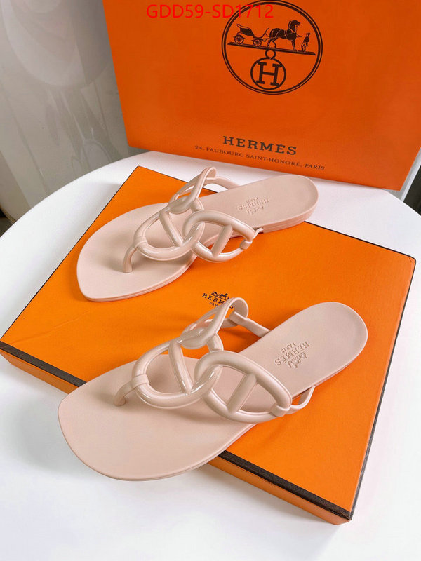 Women Shoes-Hermes,wholesale 2023 replica , ID: SD1712,$: 59USD