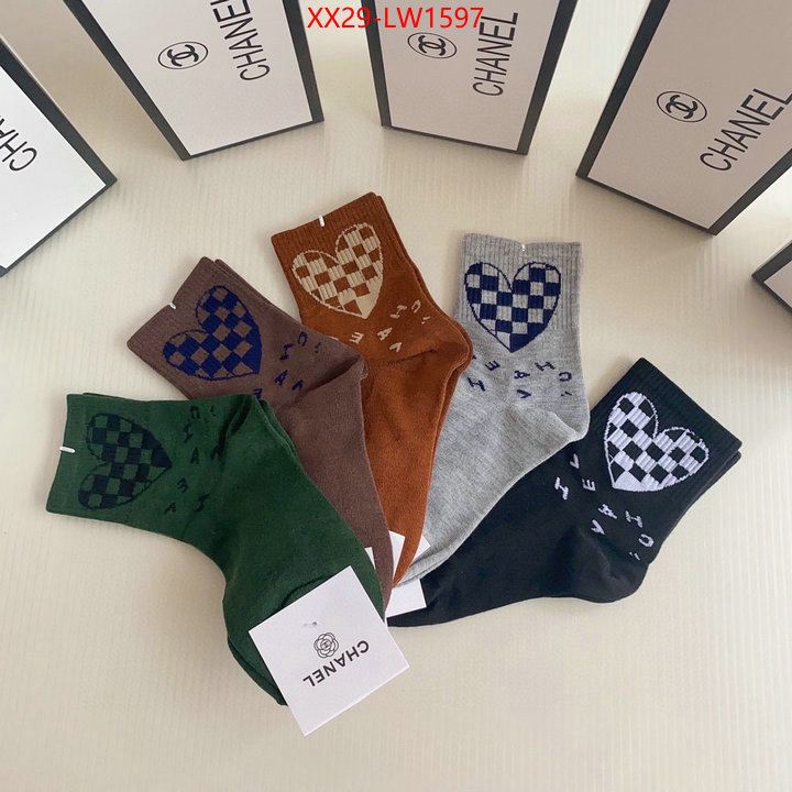 Sock-Chanel,where to find best , ID: LW1597,$: 29USD