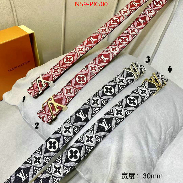 Belts-LV,fashion designer , ID: PX500,$: 65USD