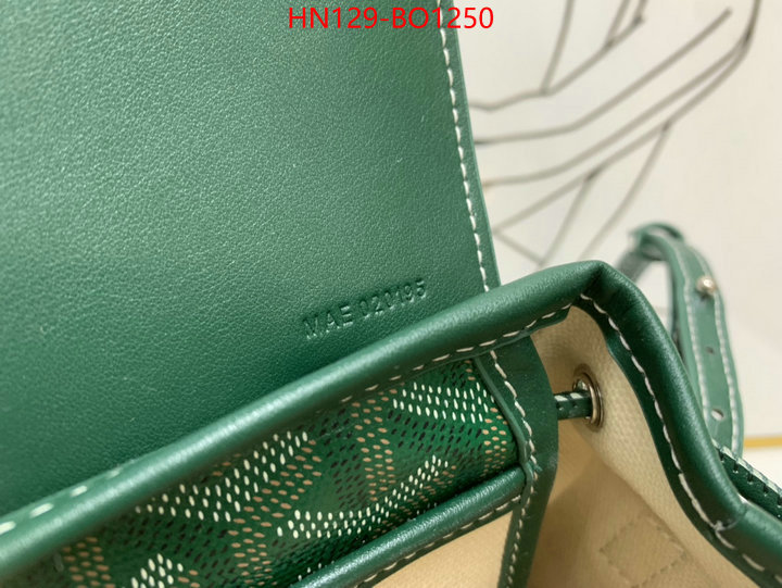 Goyard Bags(4A)-Backpack-,best fake ,ID: BO1250,$: 129USD