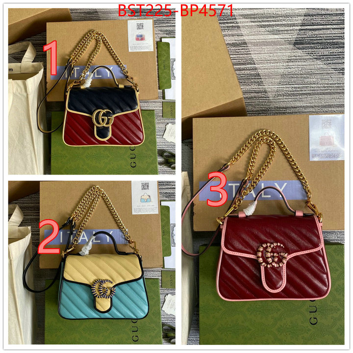 Gucci Bags(TOP)-Marmont,replica for cheap ,ID: BP4571,$: 225USD