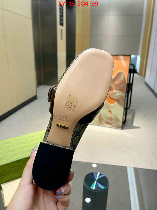 Women Shoes-Gucci,shop cheap high quality 1:1 replica , ID: SO4199,$: 115USD