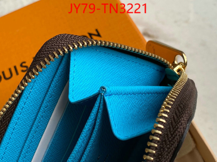 LV Bags(TOP)-Wallet,ID: TN3221,$: 79USD