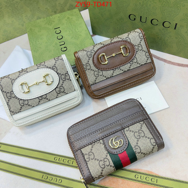 Gucci Bags(4A)-Wallet-,ID: TD471,$: 59USD