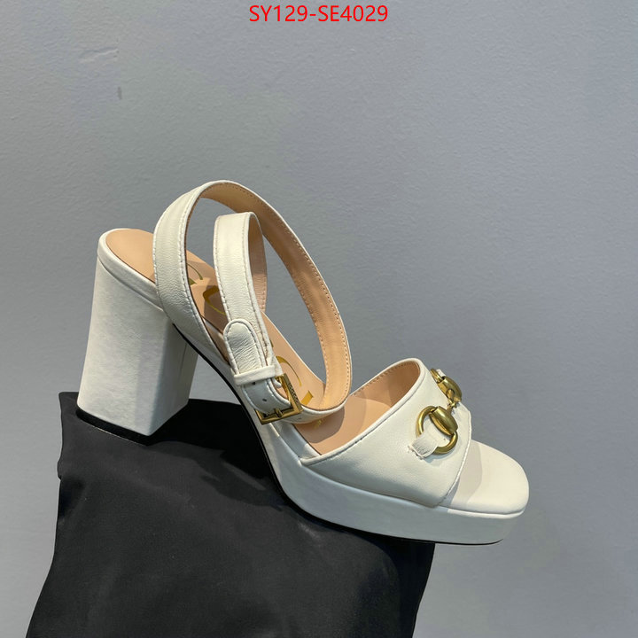 Women Shoes-Gucci,luxury fashion replica designers , ID: SE4029,$: 129USD