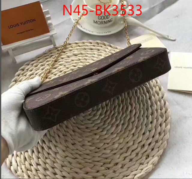 LV Bags(4A)-New Wave Multi-Pochette-,the best quality replica ,ID: BK3533,$: 45USD