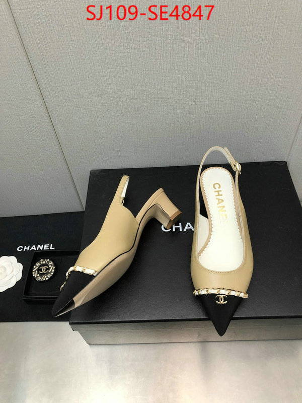 Women Shoes-Chanel,luxury cheap replica , ID: SE4847,$: 109USD