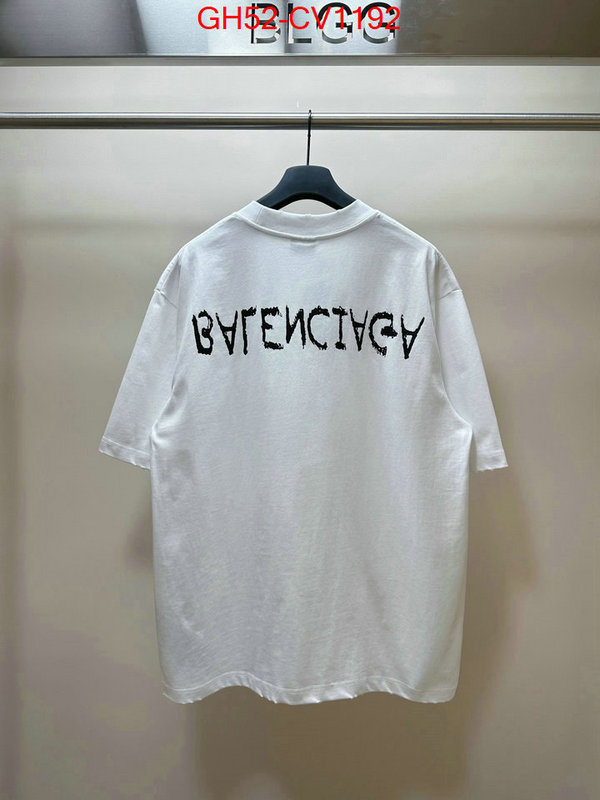 Clothing-Balenciaga,best quality designer , ID: CV1192,$: 52USD