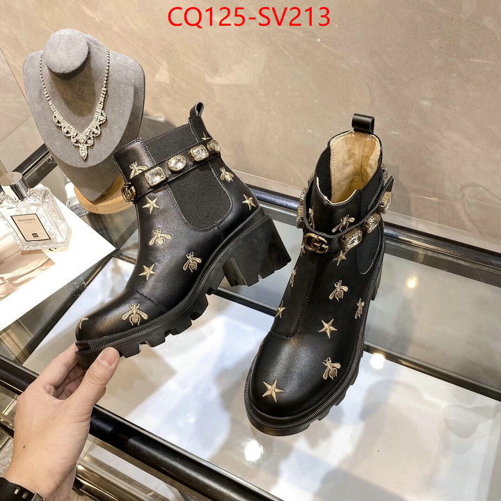 Women Shoes-Gucci,high quality happy copy , ID: SV213,$:125USD