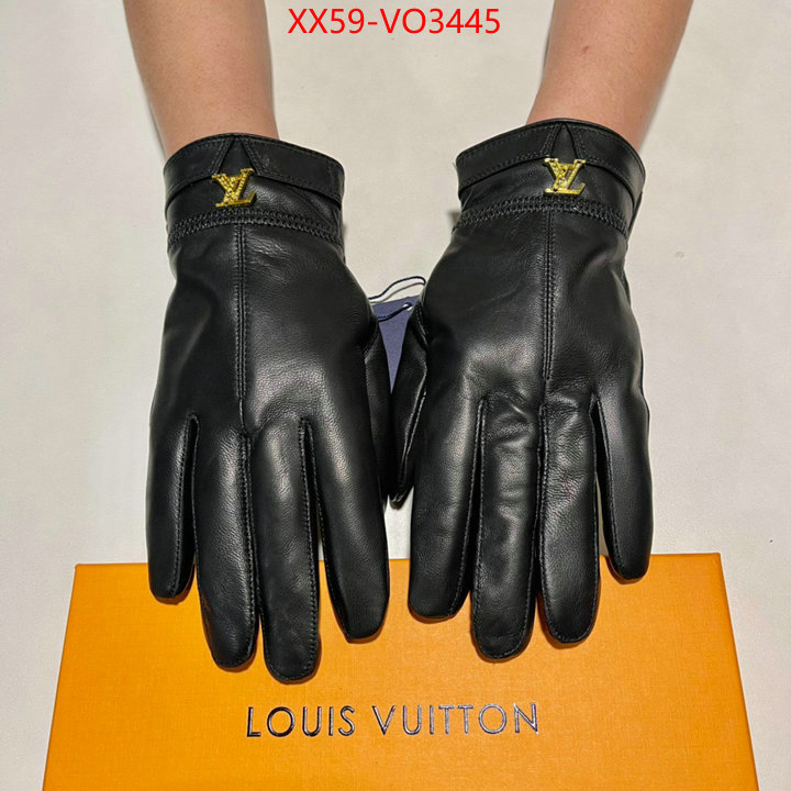 Gloves-LV,top quality , ID: VO3445,$: 59USD