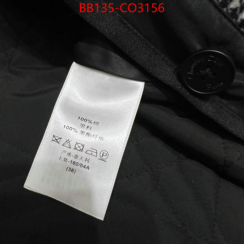 Clothing-Dior,luxury fashion replica designers , ID: CO3156,$: 135USD