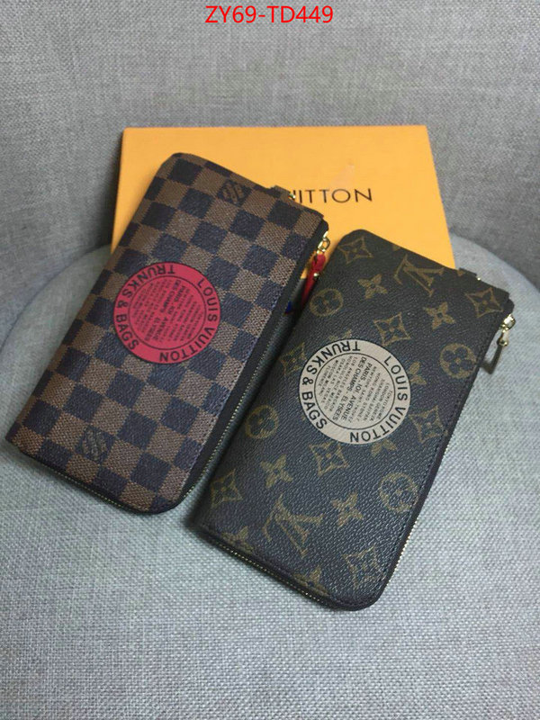 LV Bags(4A)-Wallet,ID: TD449,$: 69USD