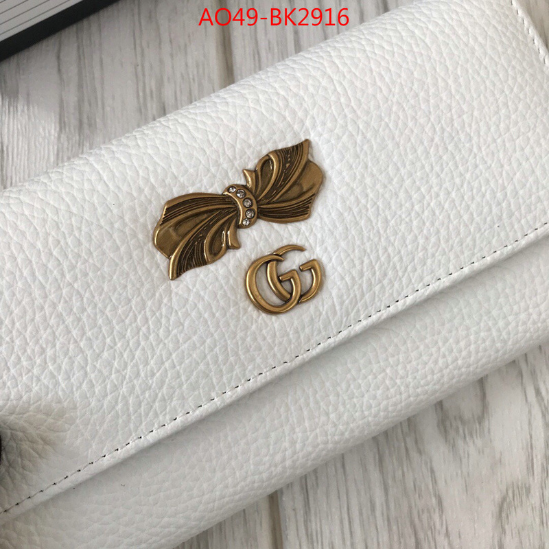 Gucci Bags(4A)-Wallet-,ID: BK2916,$:49USD