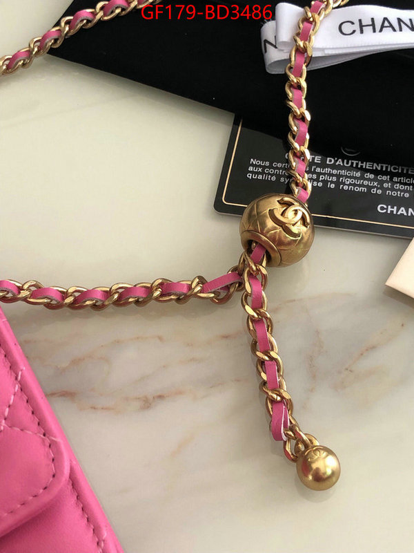 Chanel Bags(TOP)-Diagonal-,ID: BD3486,$: 179USD