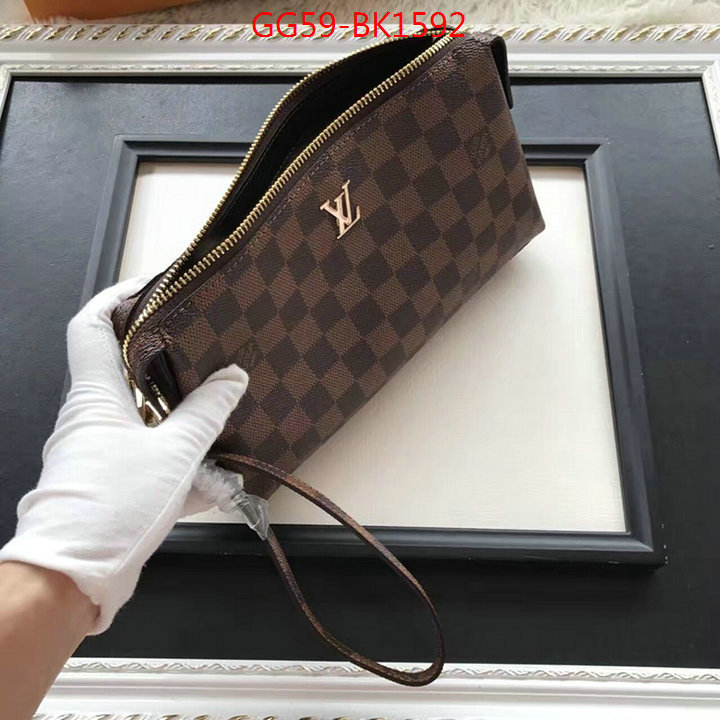 LV Bags(4A)-Wallet,ID: BK1592,$:59USD