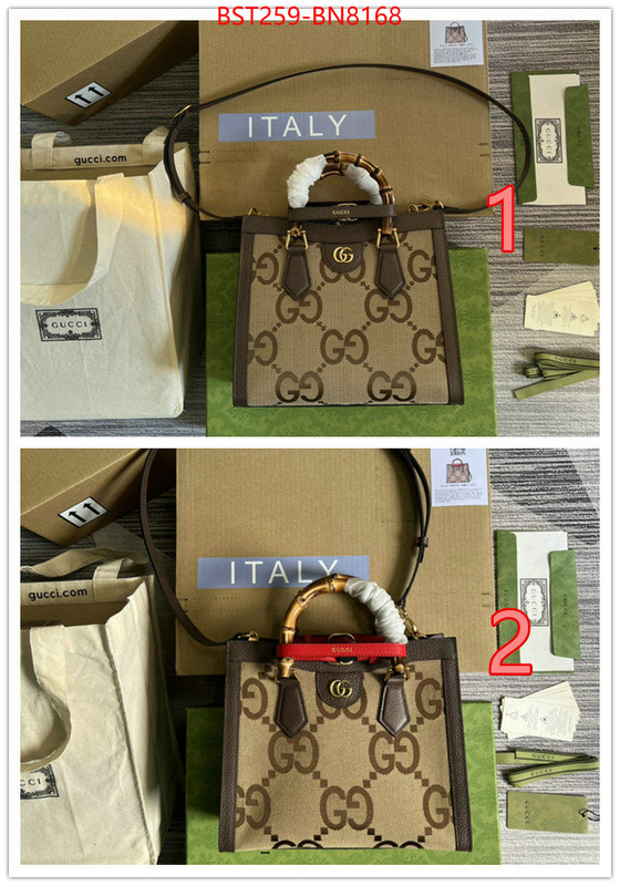 Gucci Bags(TOP)-Diana-Bamboo-,quality replica ,ID: BN8168,$: 259USD