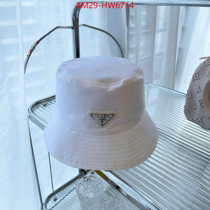 Cap (Hat)-Prada,the online shopping , ID: HW6714,$: 29USD