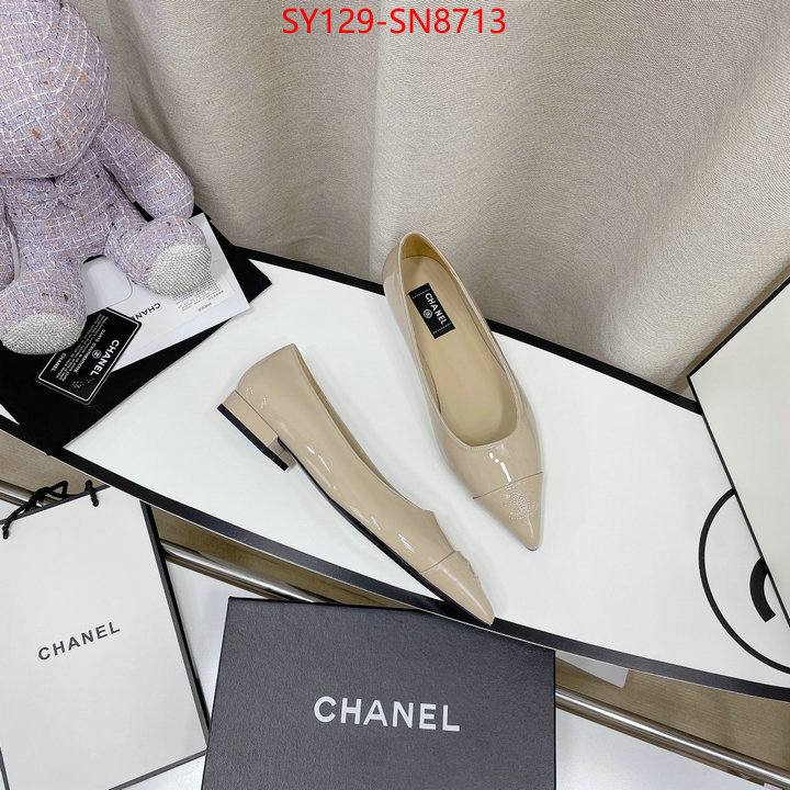 Women Shoes-Chanel,website to buy replica , ID: SN8713,$: 129USD