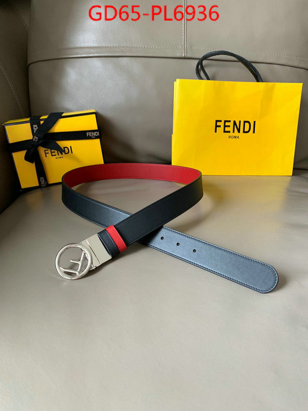 Belts-Fendi,replica 1:1 high quality , ID: PL6936,$: 65USD