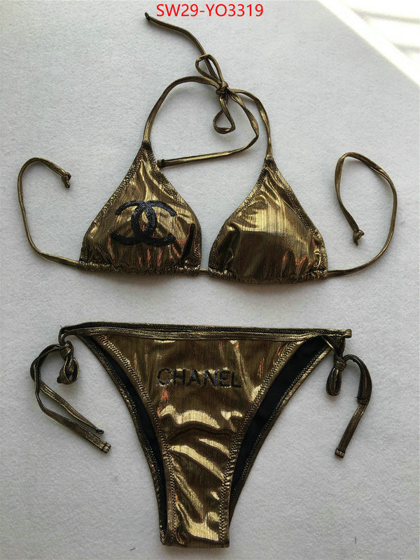 Swimsuit-Chanel,designer 1:1 replica , ID: YO3319,$: 29USD