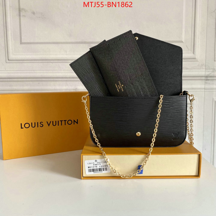LV Bags(4A)-New Wave Multi-Pochette-,knockoff highest quality ,ID: BN1862,$: 55USD