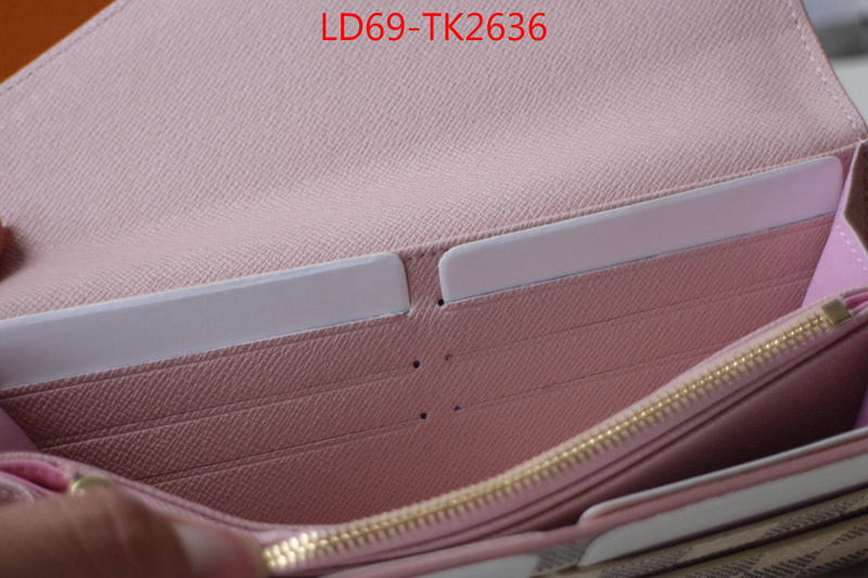 LV Bags(TOP)-Wallet,ID: TK2636,$:69USD