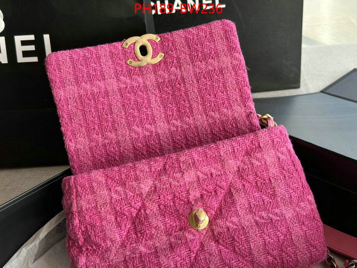 Chanel Bags(TOP)-Diagonal-,ID: BW236,$: 189USD