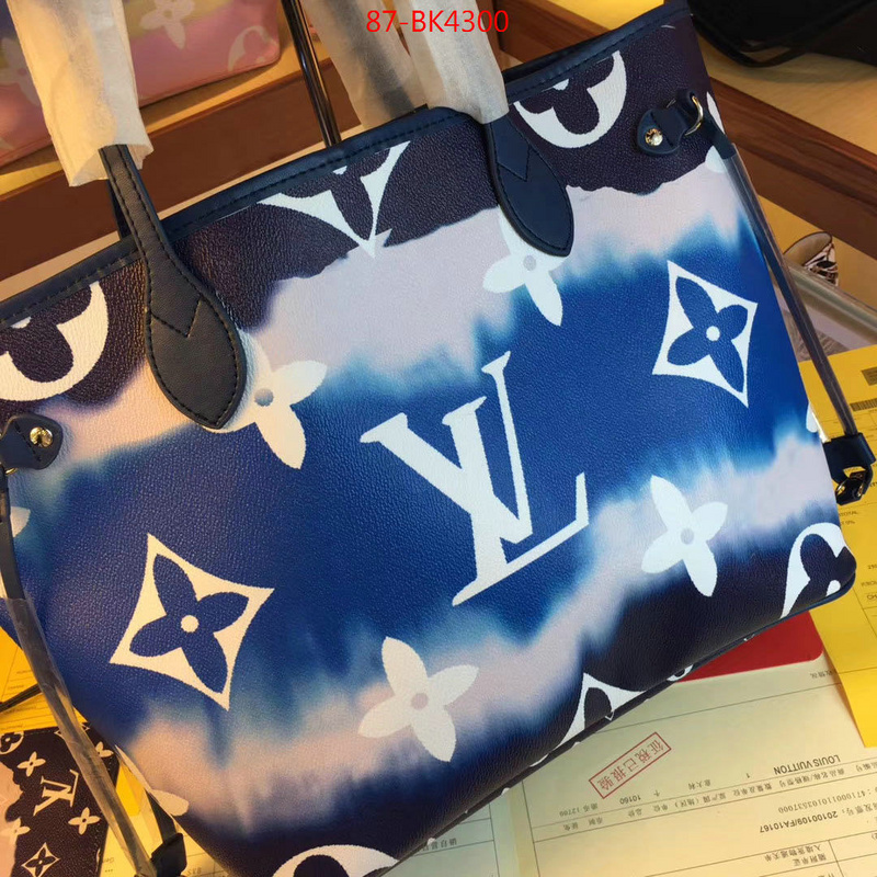 LV Bags(4A)-Neverfull-,shop now ,ID: BK4300,$: 87USD