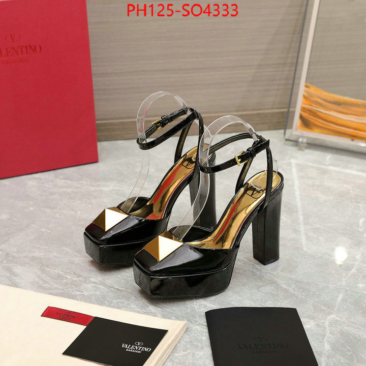 Women Shoes-Valentino,what's the best to buy replica , ID: SO4333,$: 125USD